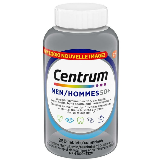 Centrum Complete Multivitamin and Mineral Supplement for Men & Women 50+
