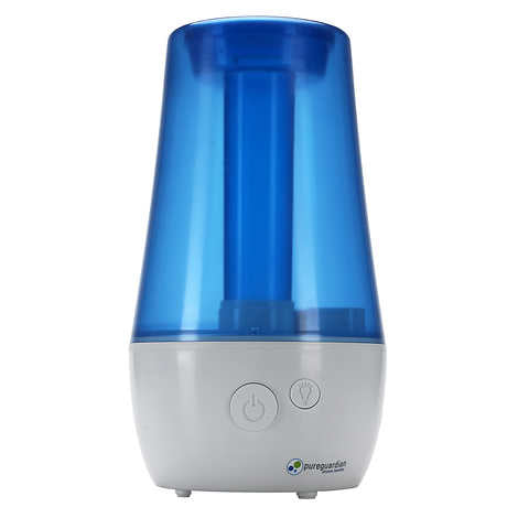 PureGuardian H965 70-Hour Ultrasonic Cool Mist Table Top Humidifier with Aroma tray, 2-pack