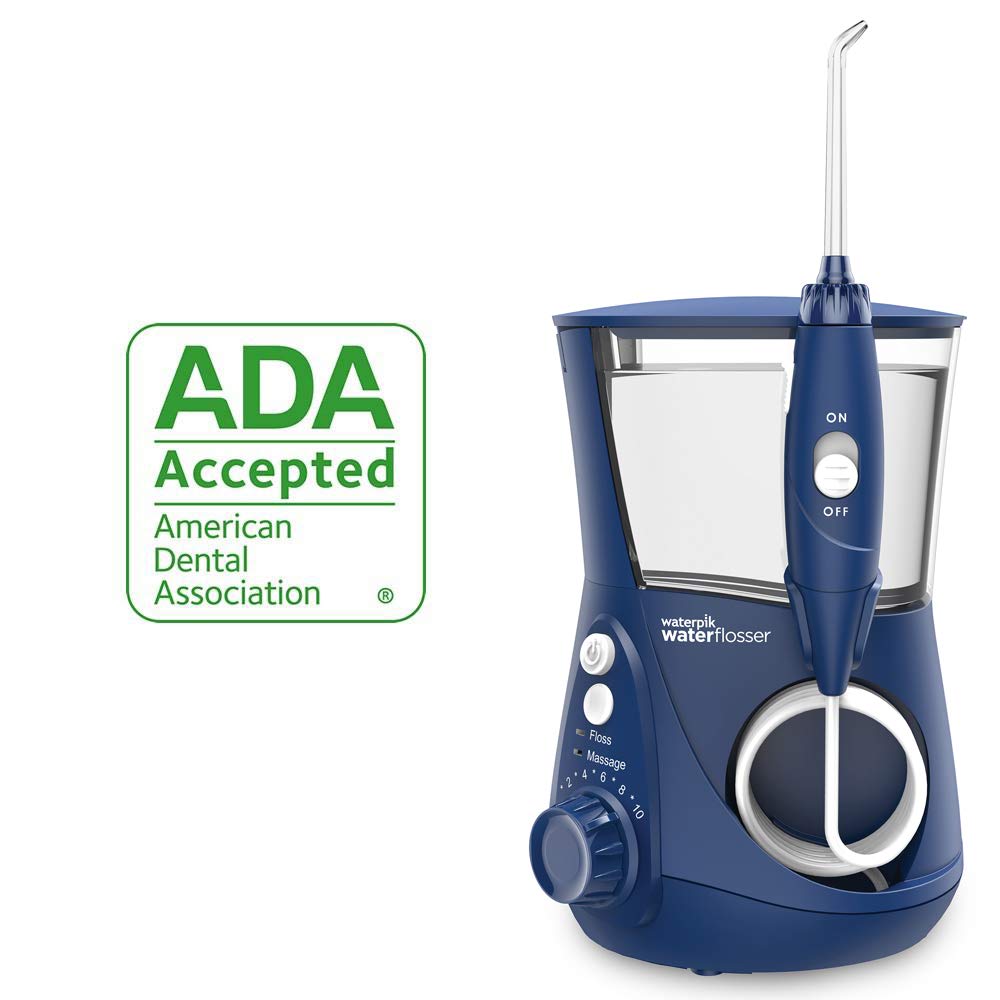 Waterpik ADA Accepted WP-663 Aquarius Water Flosser - Blue