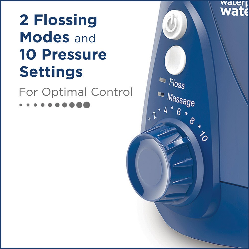 Waterpik ADA Accepted WP-663 Aquarius Water Flosser - Blue