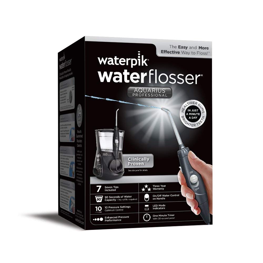 Aquarius Water Flosser, Black