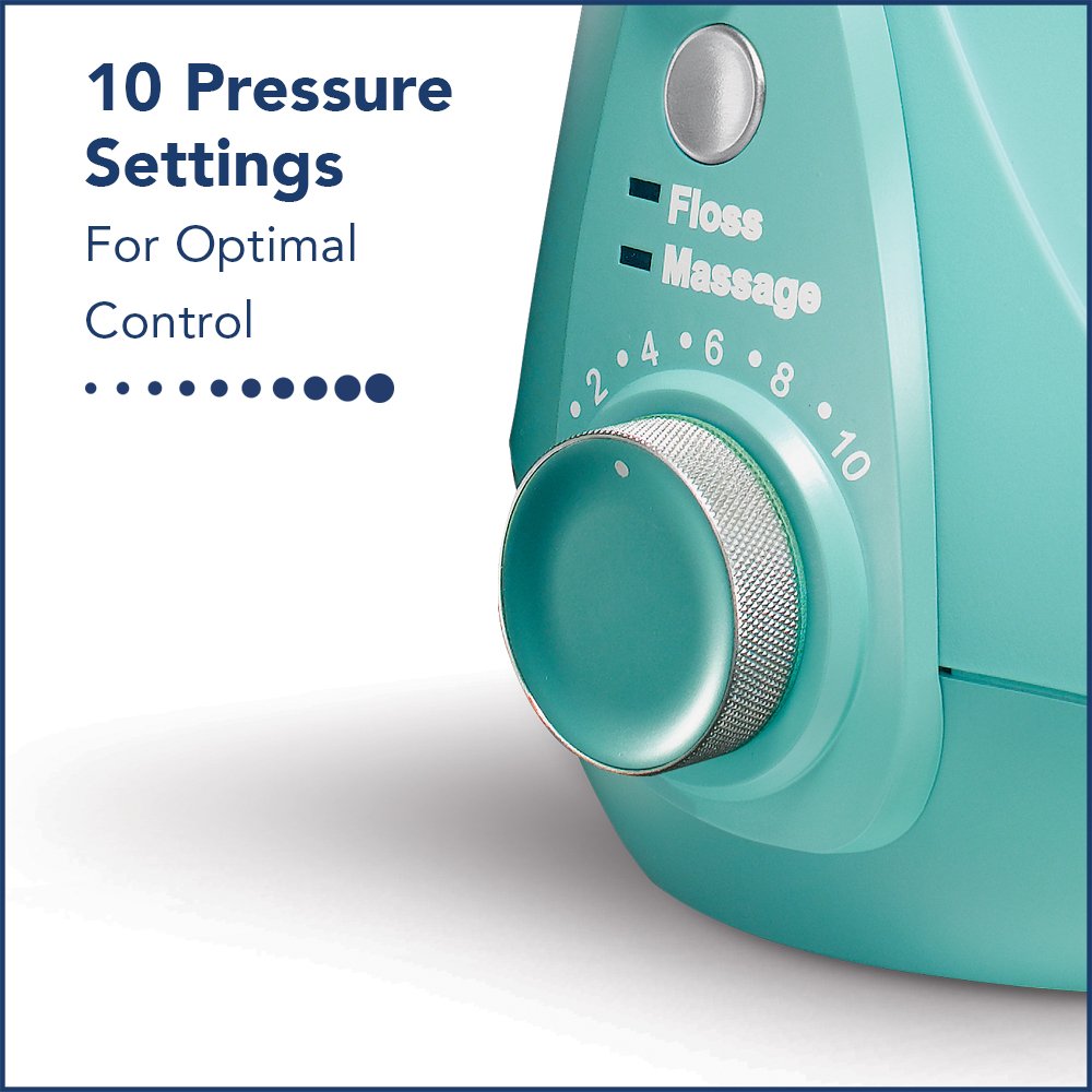 Waterpik WP-676 Aquarius Professional Water Flosser Designer Series, Teal