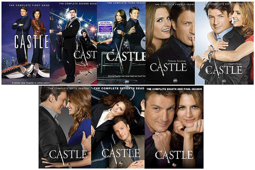 Castle: Season 1 - 8 Complete Series DVD (English only)