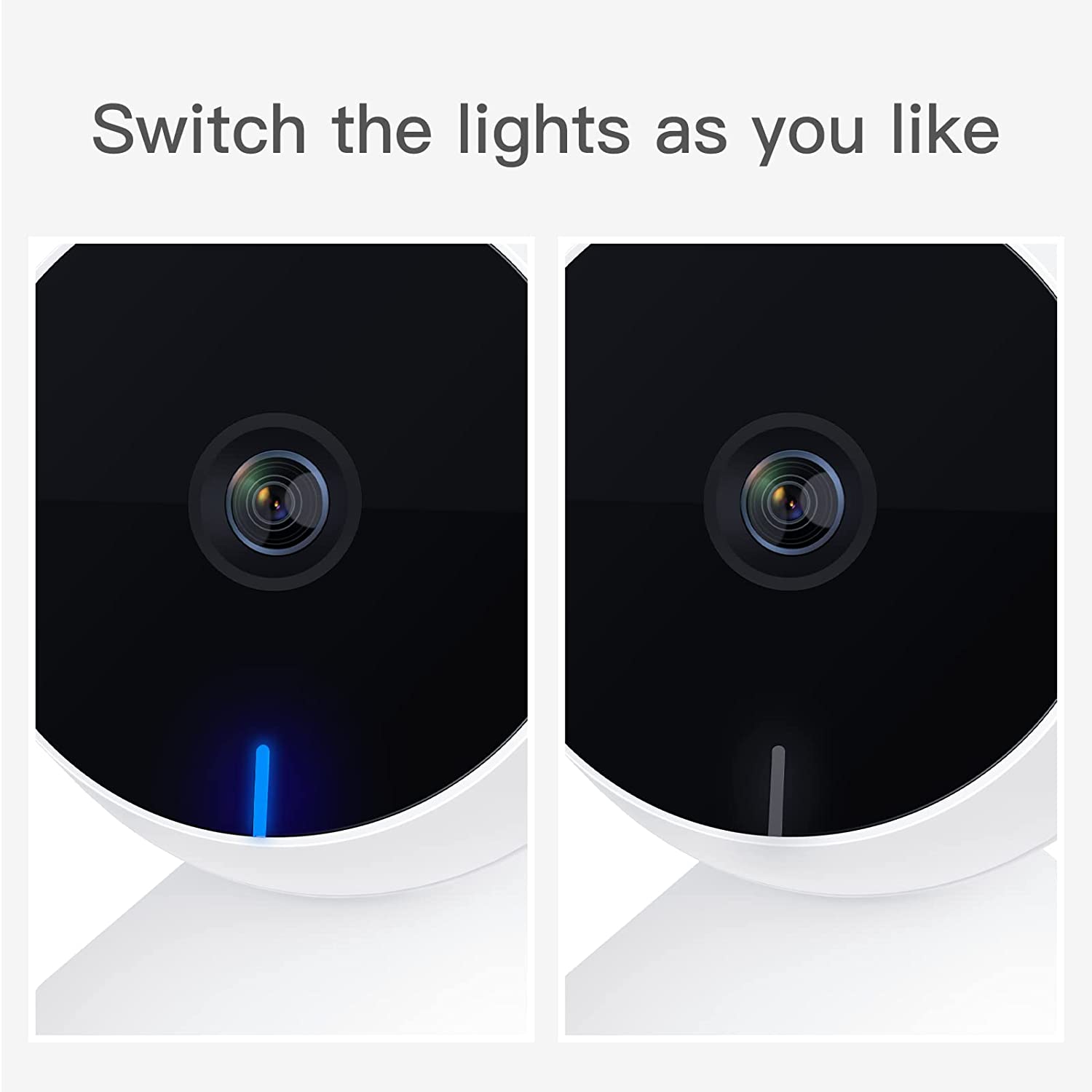 Baby Monitor with Camera and Audio( 2PC ), Laxihub M1 Security Camera