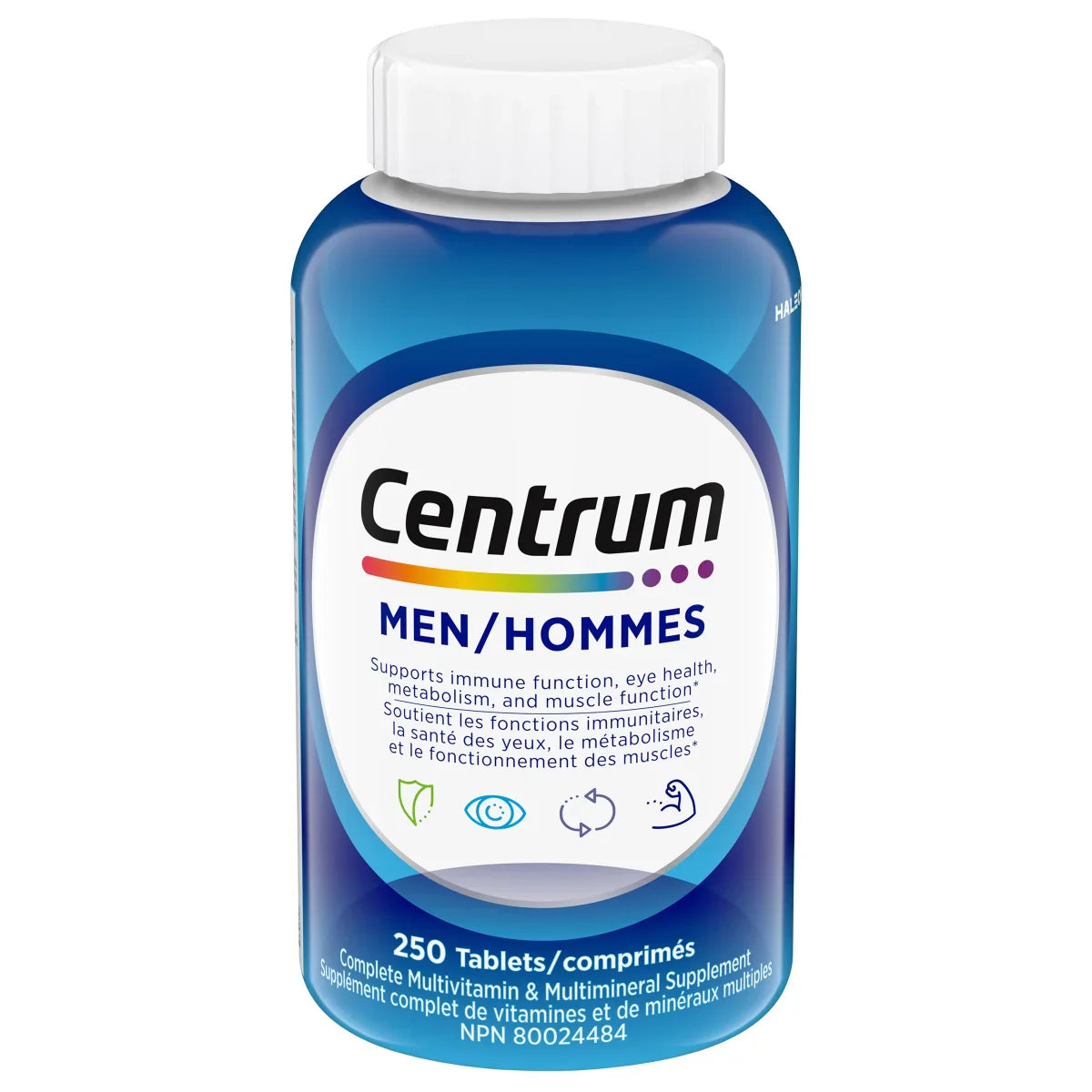 Centrum Complete Multivitamin and Mineral Supplement for Men - 250 Tablets