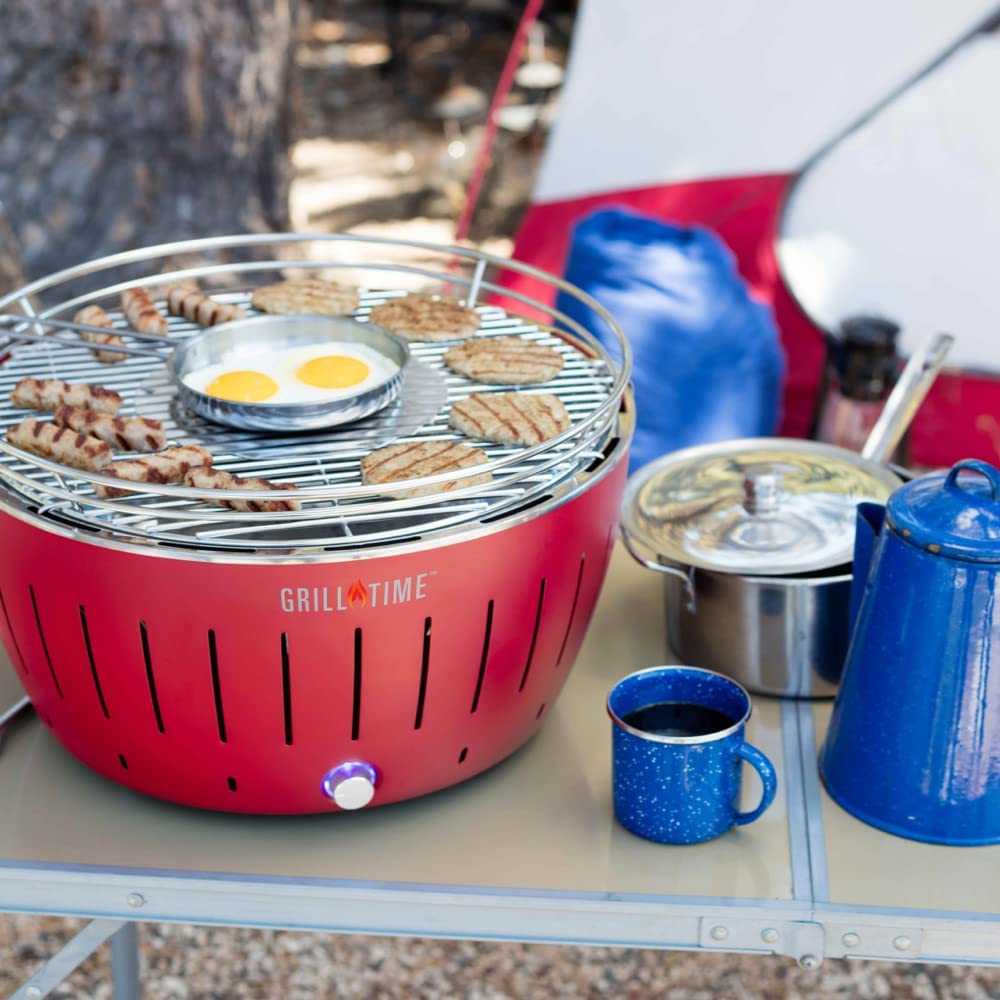 Grill Time Tailgater GT Portable Charcoal Grill Perfect for Camping Accessories
