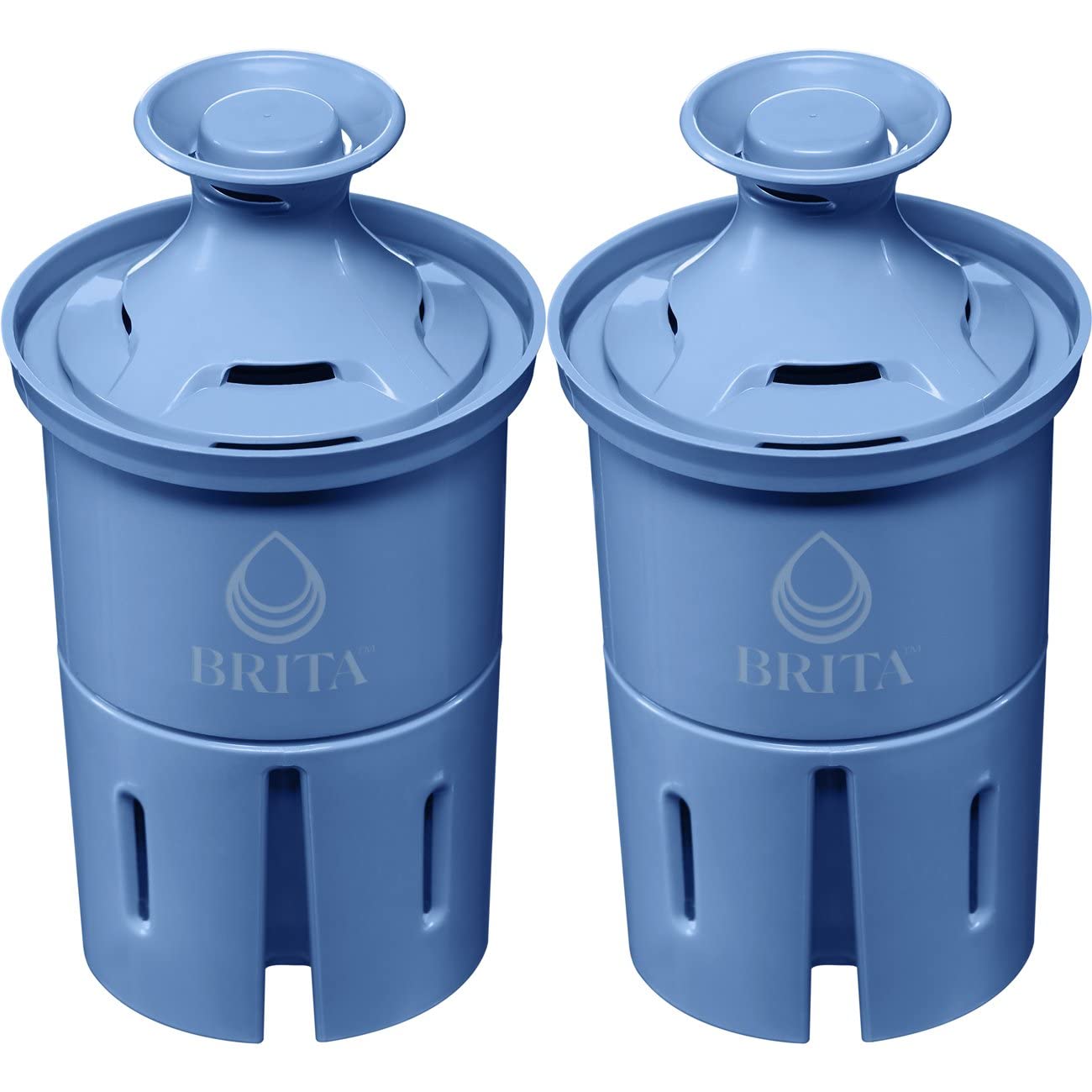 Brita Elite Water Filter, Advanced Carbon Core Technology Replacement Filter for Pitcher and Dispensers, Made without BPA, 2 Count