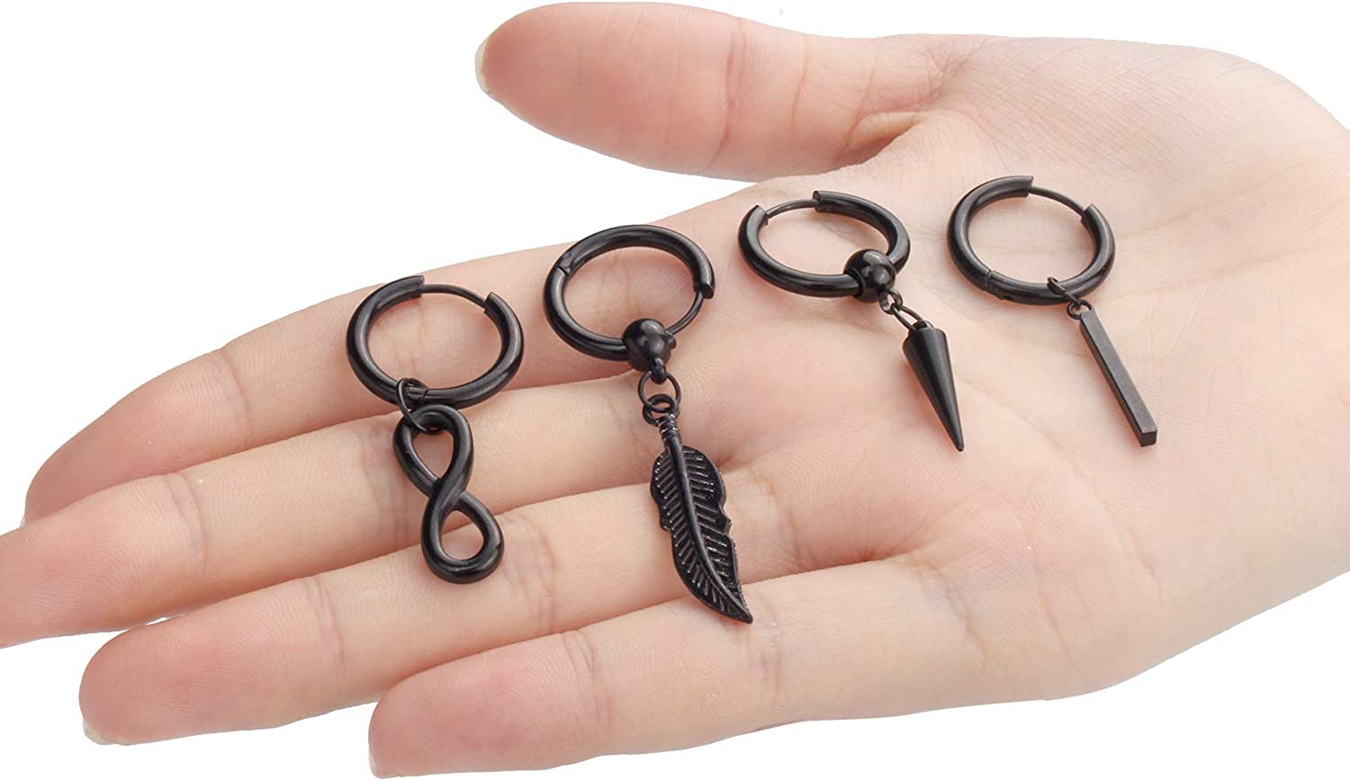 Earrings for Men/Women Stud Earrings , 24 Pcs