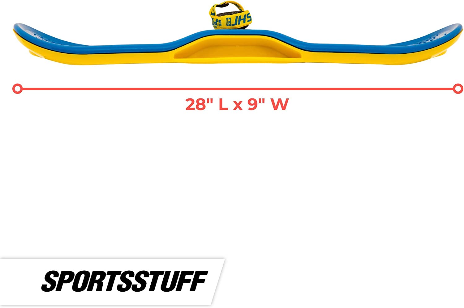 Snow Skate 27.7" - Blue/Yellow by Airhead