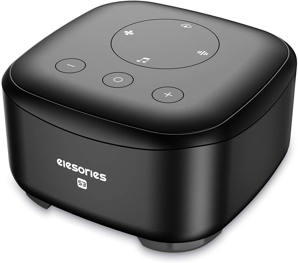 Elesories Noise Machine Sleep Therapy for Adults Baby Sleeping, 24 Soothing Sounds
