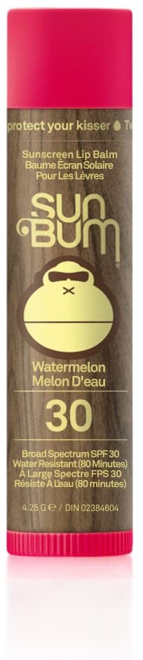 Sun Bum Watermelon Lip Balm Spf 30 Watermelon, 4.25g