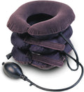DR-HO’S Neck Comforter Inflatable Neck Support Pillow with Adjustable Air Chambers for Travel & Daily Comfort