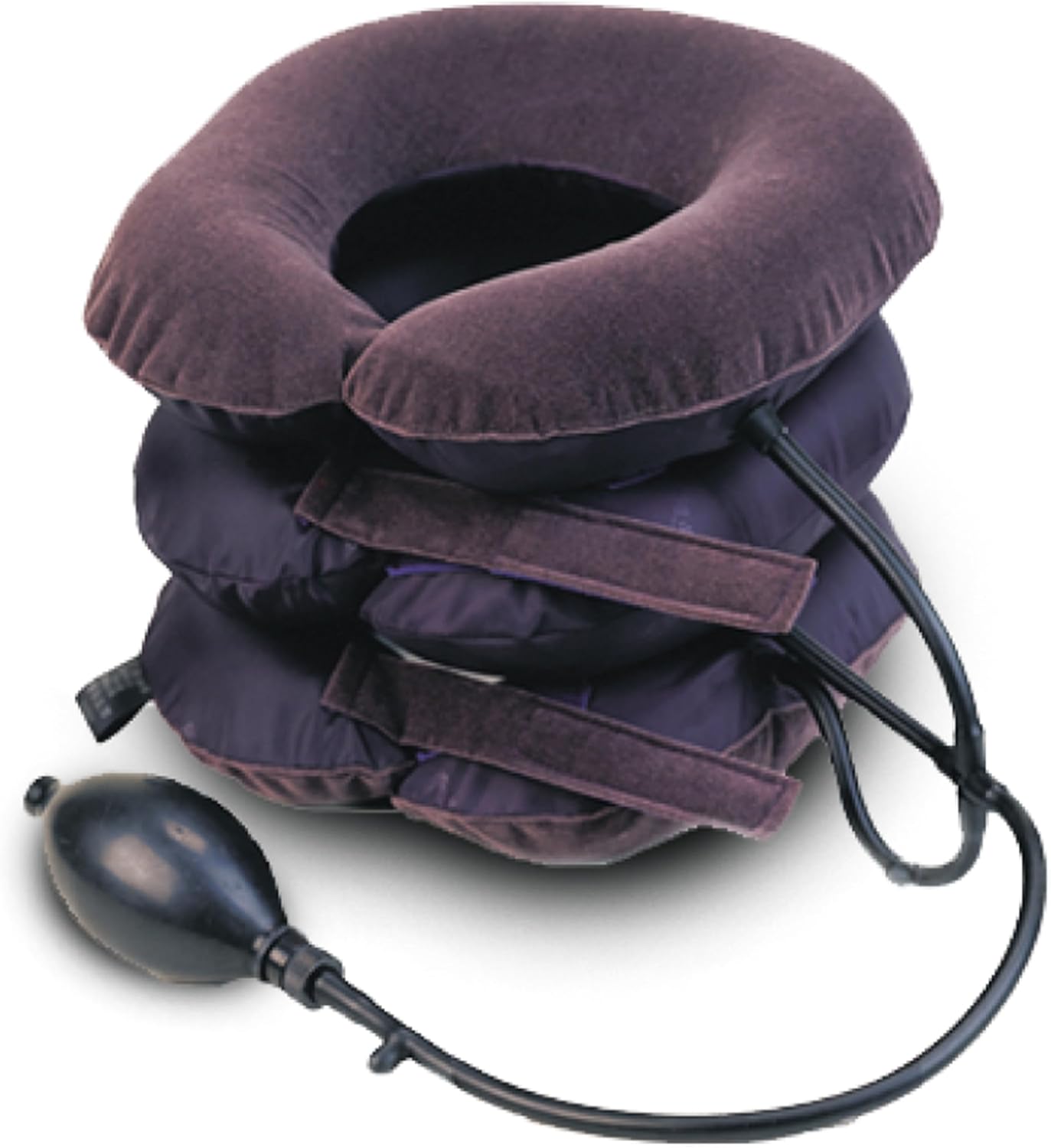 DR-HO’S Neck Comforter Inflatable Neck Support Pillow with Adjustable Air Chambers for Travel & Daily Comfort