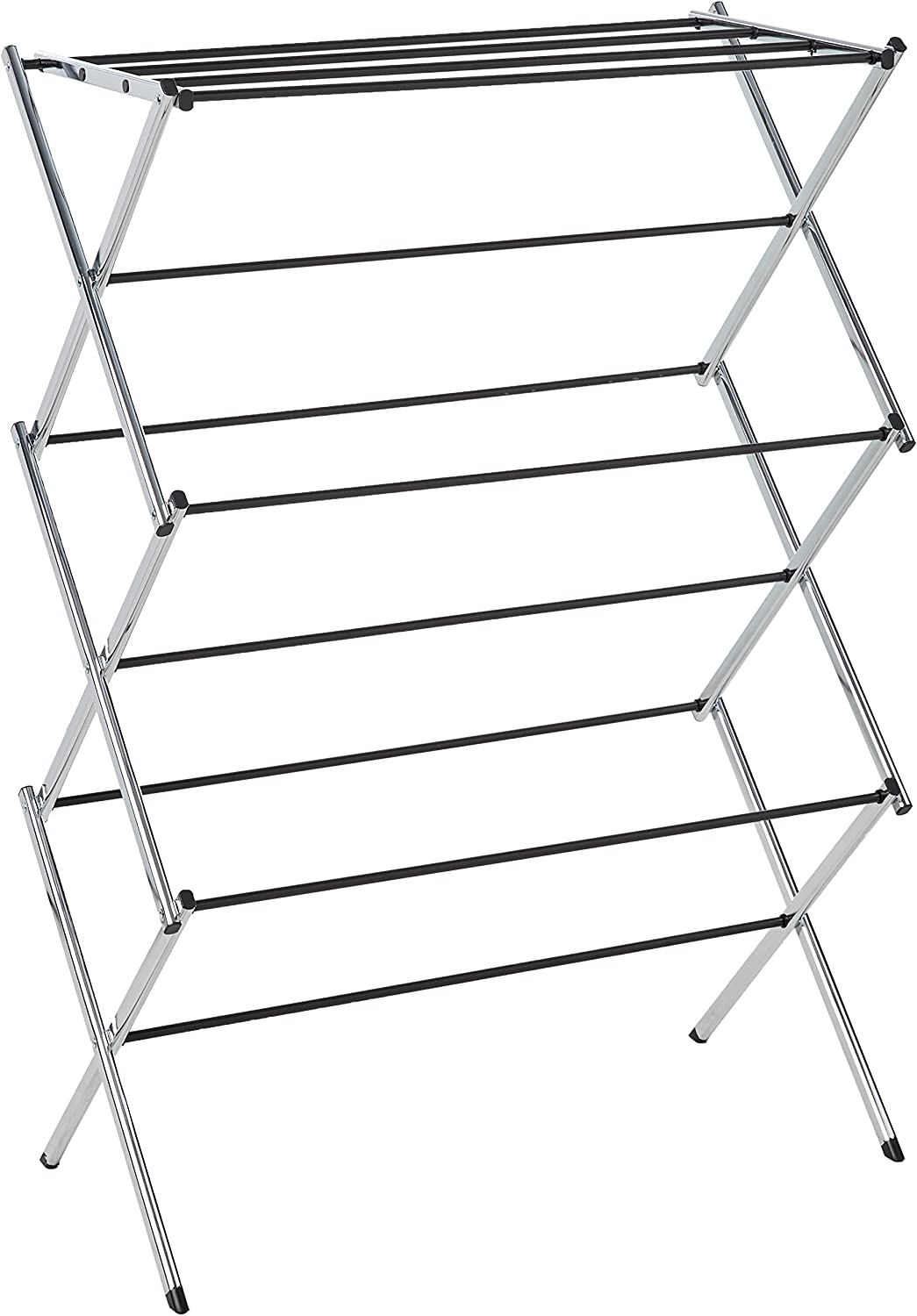 Foldable Clothes Drying Laundry Rack - Chrome