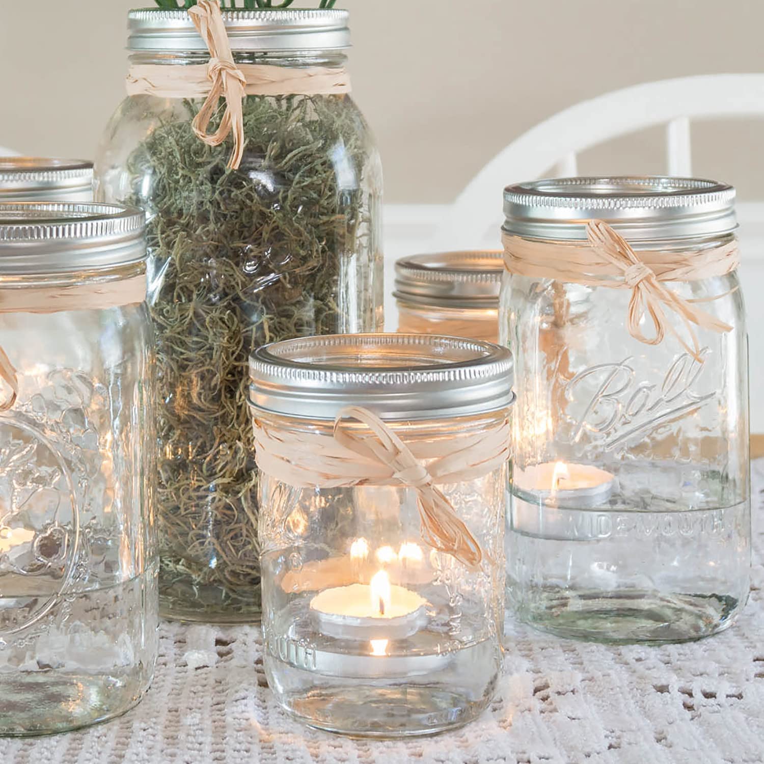 Unscented Tealights candles - Floating Candles - 100 Pack