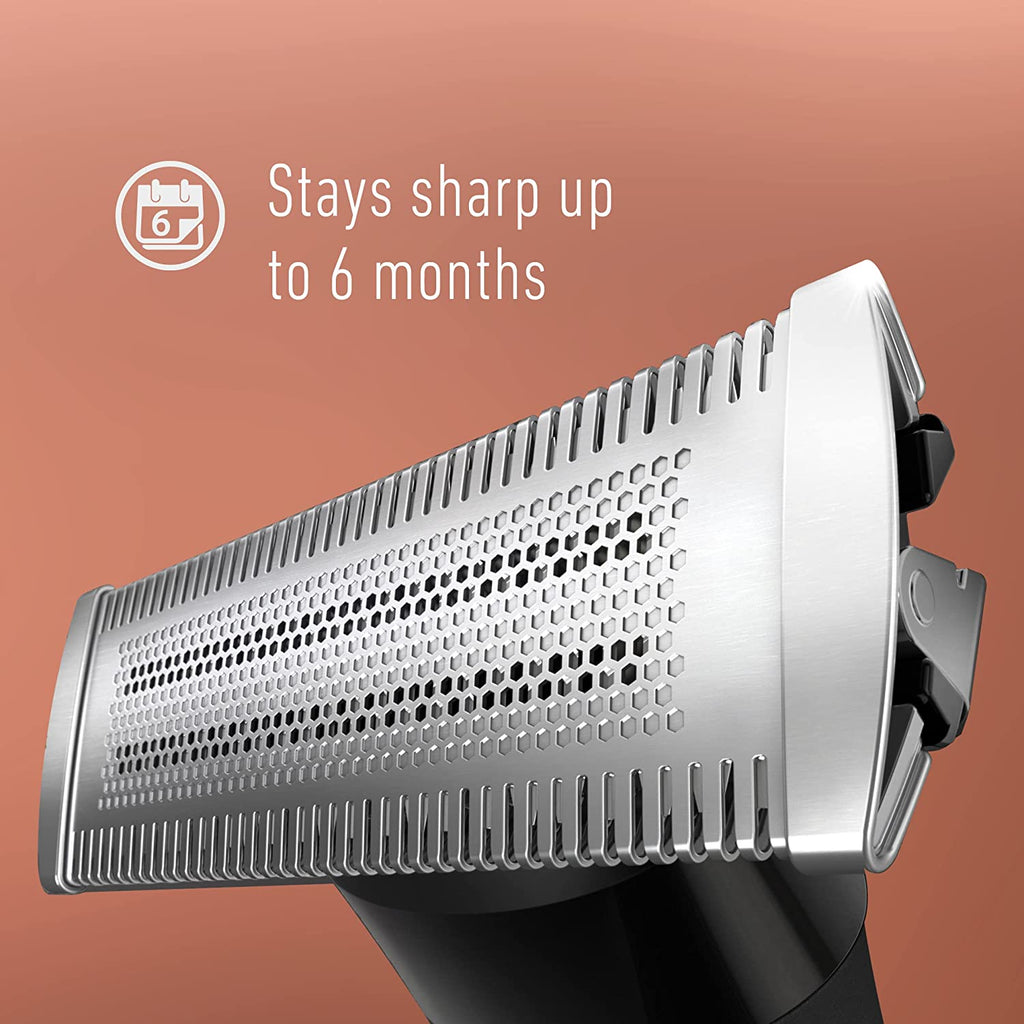 Gillette Style Master Beard Trimmer Razor Refill with 4-Directional Metal Razor Blades, 1 Cartridge