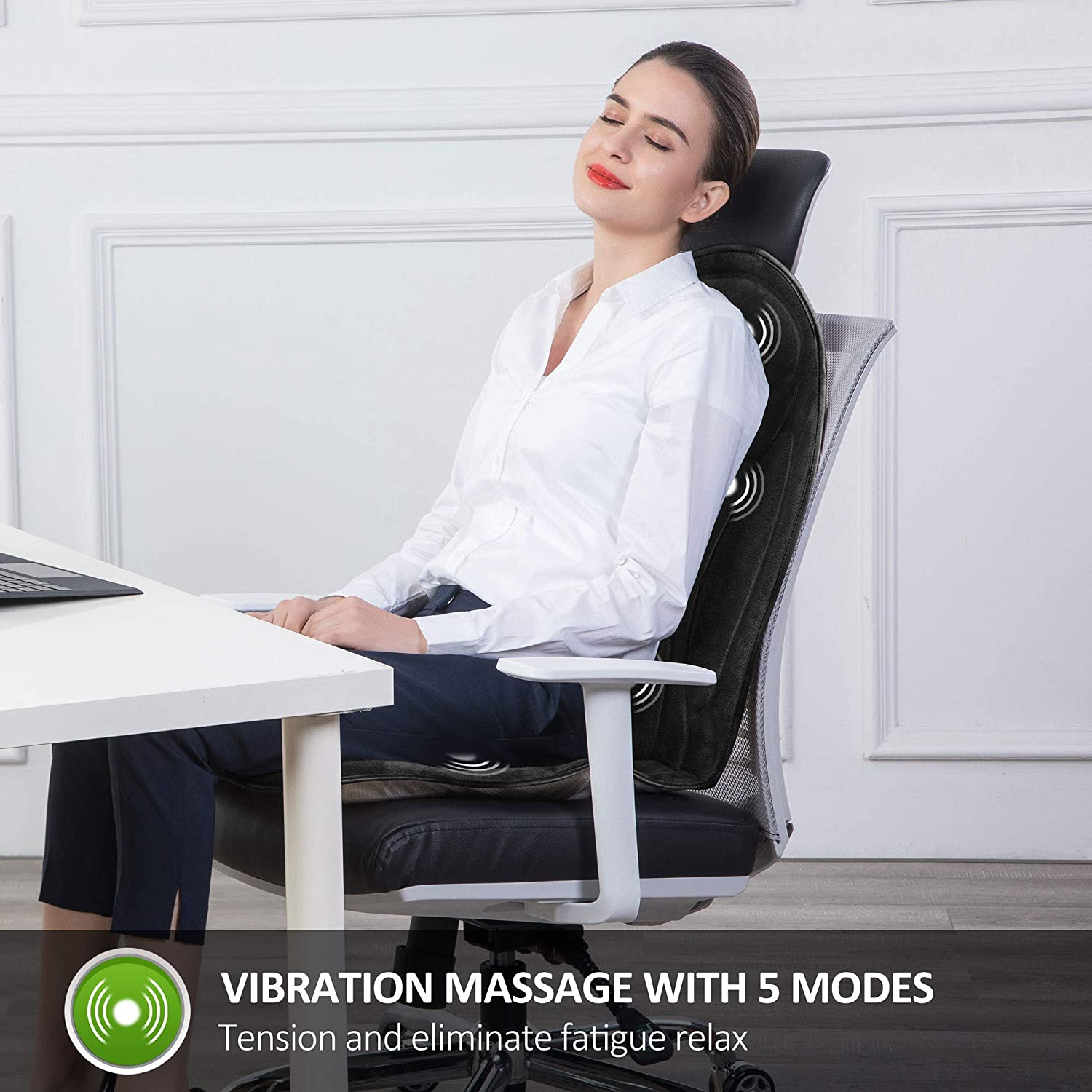 Snailax Memory Foam Massage Seat Cushion