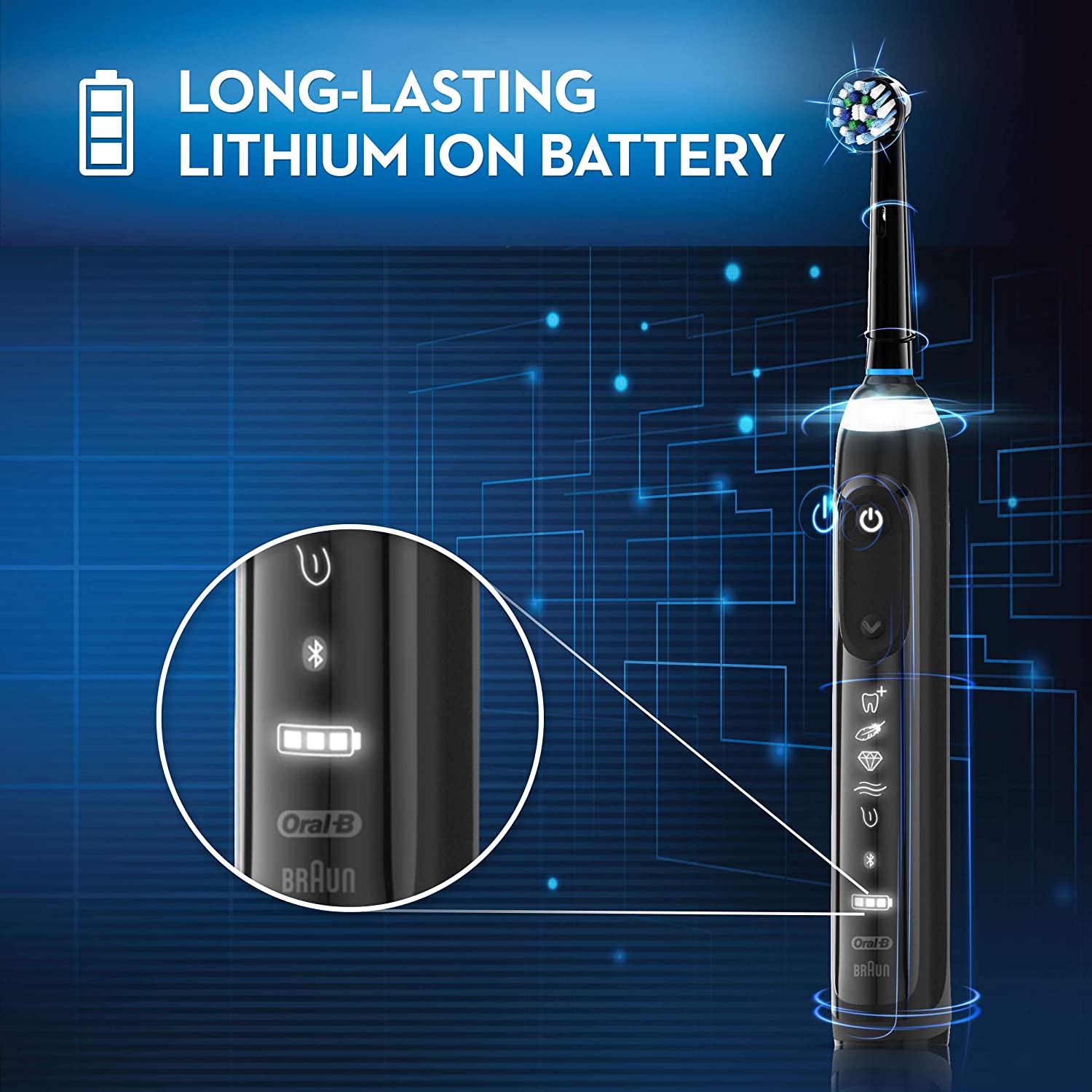 Oral-B Power Smart Limited Electric Toothbrush, Black, 1 Count