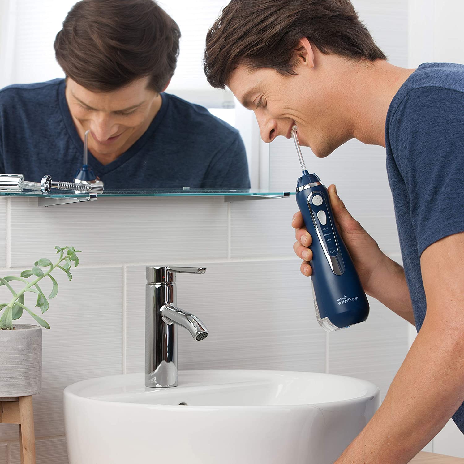 Cordless Water Flosser Classic Blue