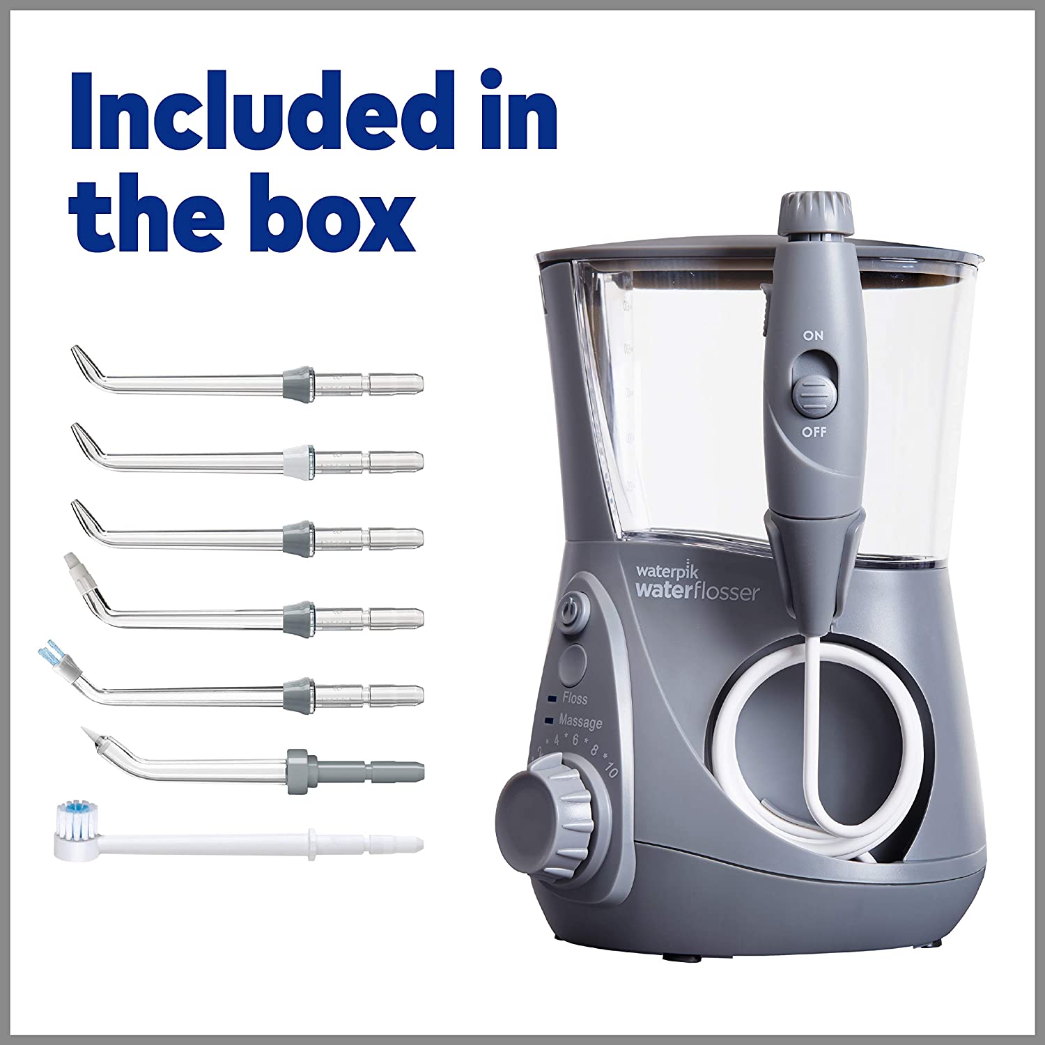 Water Flosser Electric Dental Countertop Oral Irrigator for Teeth