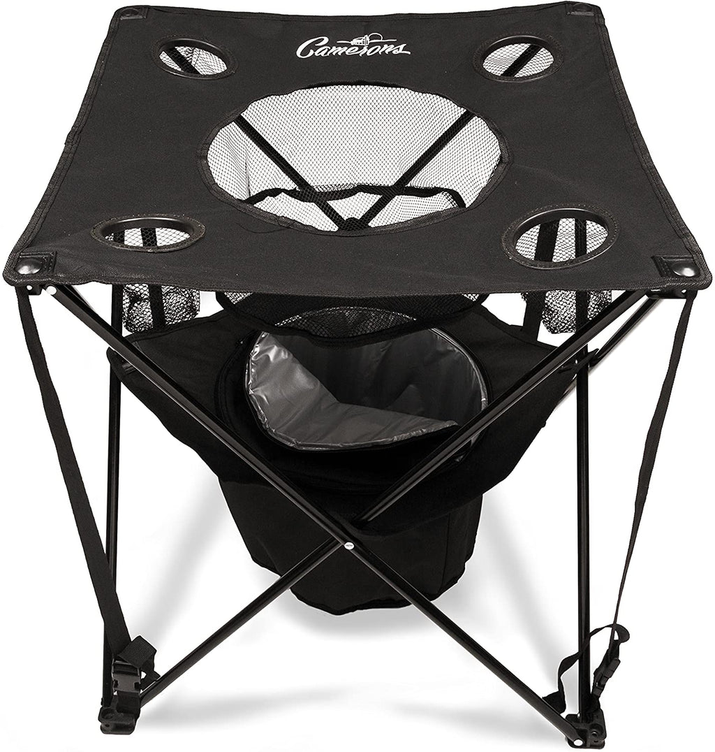 Tailgating Table Collapsible Folding Camping Beach Table with Insulated Cooler