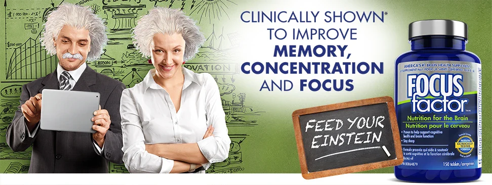Focus Factor Nutrition for the Brain - 150 Tablets