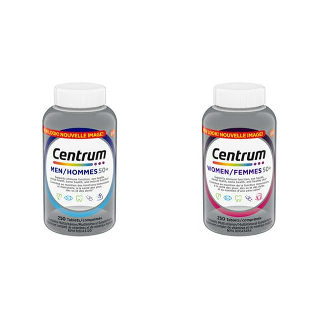 Centrum Complete Multivitamin and Mineral Supplement for Men & Women 50+