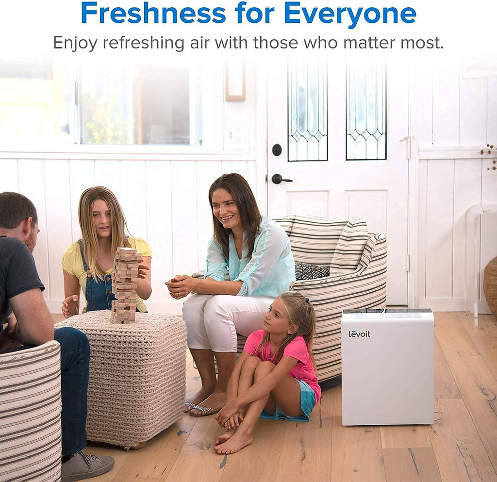 LEVOIT Air Purifiers for Large Room, Air Cleaner with H13 True HEPA Filter