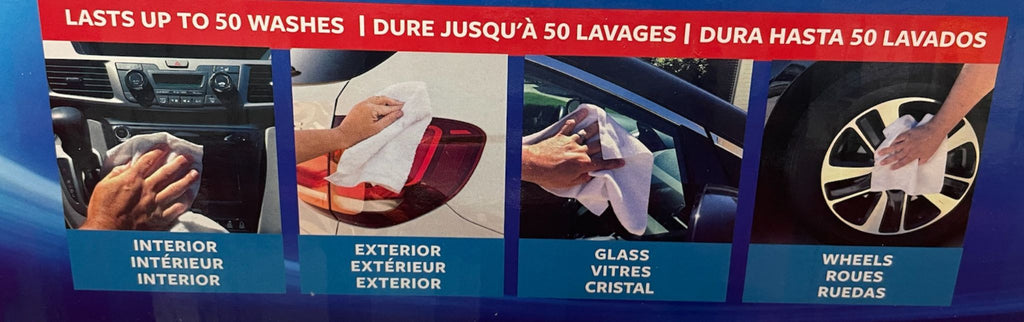 Grab-A-Rag Washable Microfibre Rags, 75-count