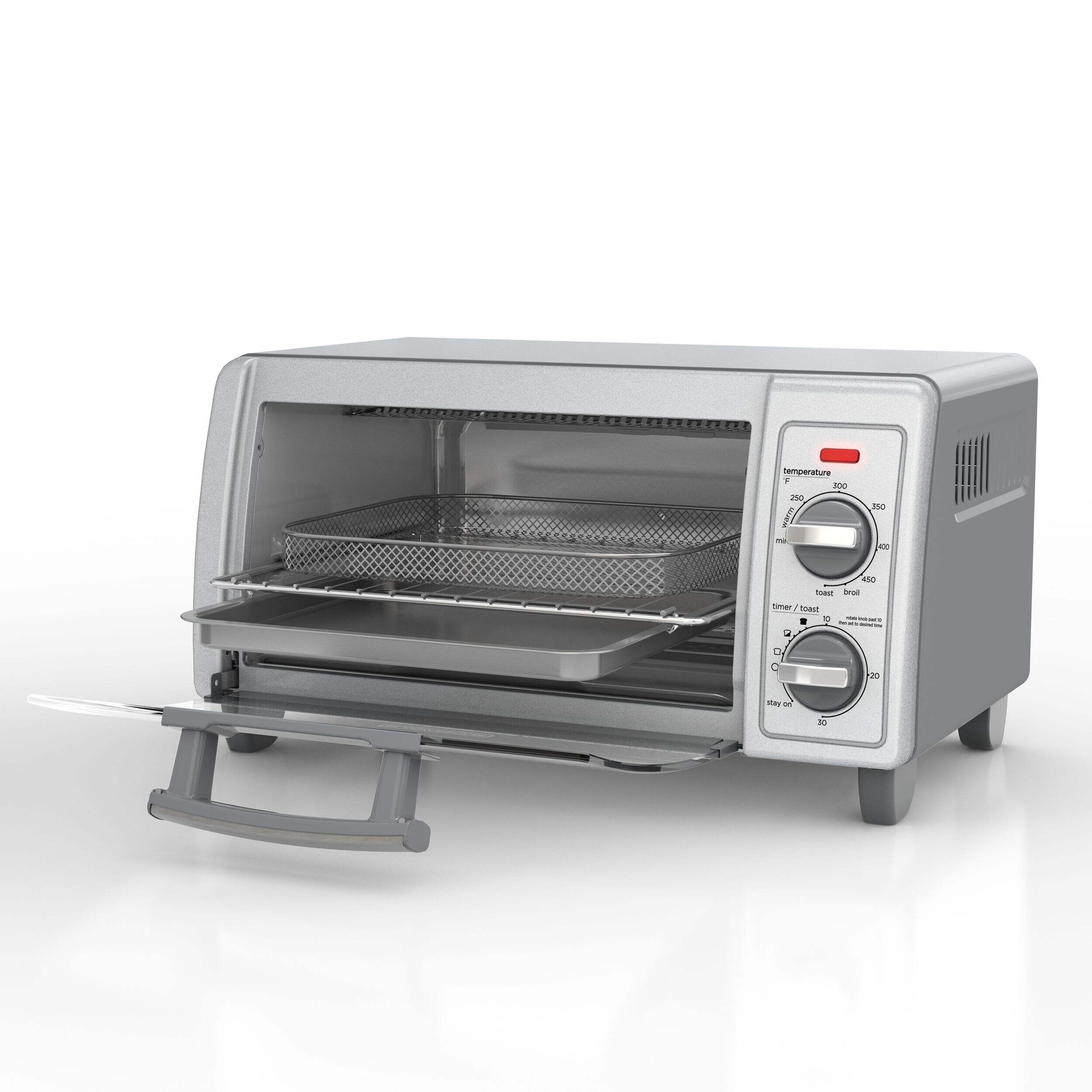Black & Decker Stainless Steel Toaster Oven, 4-Slice