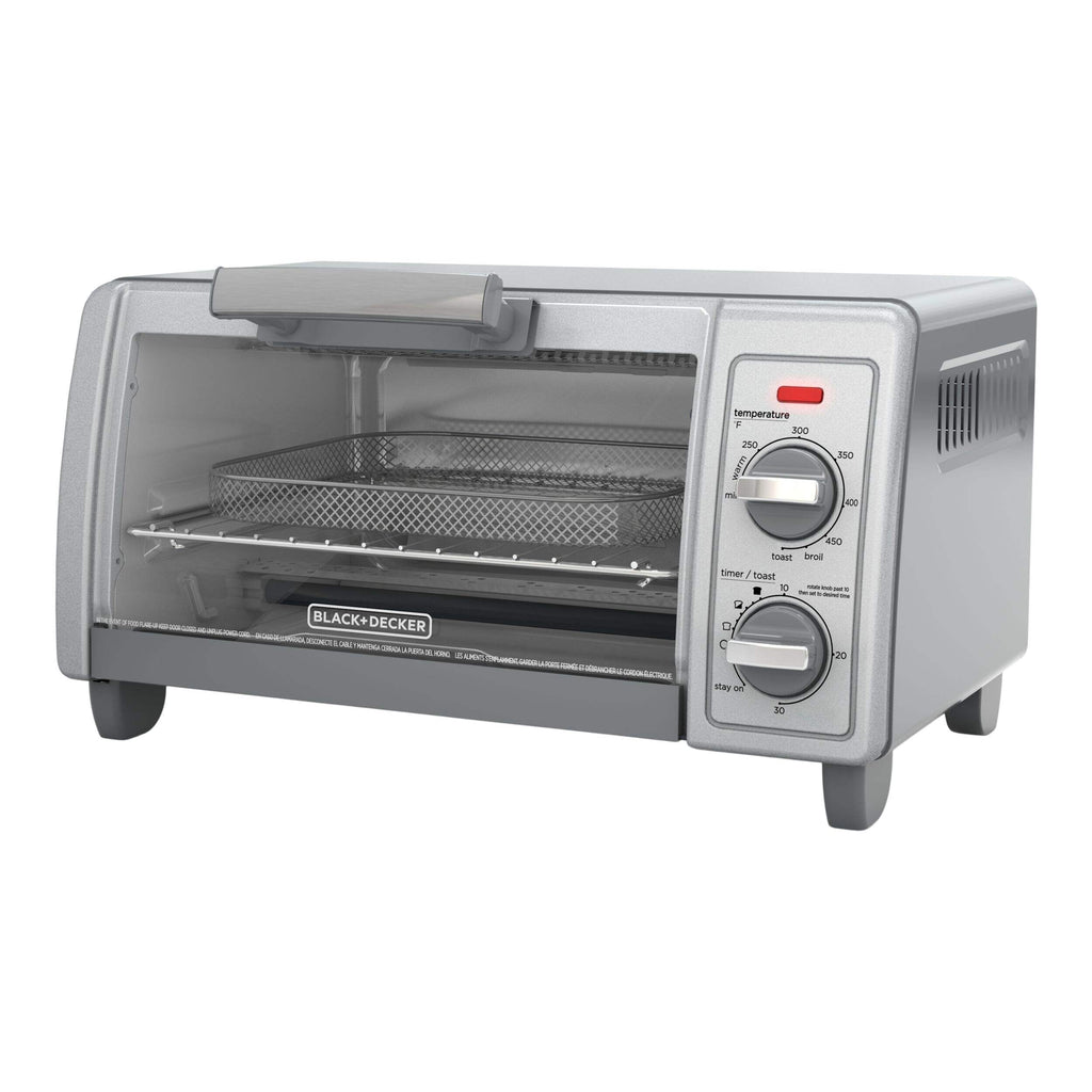 Black & Decker Stainless Steel Toaster Oven, 4-Slice