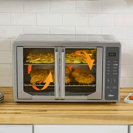 Oster Digital French Door Toaster Oven with Air Fry