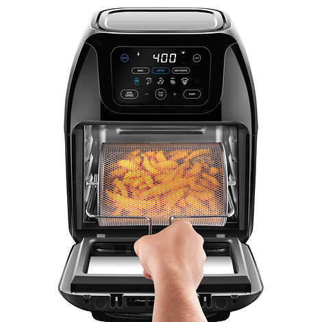 Chefman Multi-Function 10L Air Fryer, Dehydrator and Rotisserie with Accessories